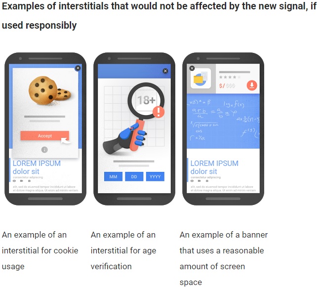 google update za pop up okna - dovoljene tehnike