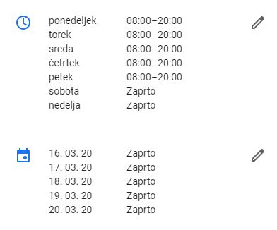 delovni čas gmb